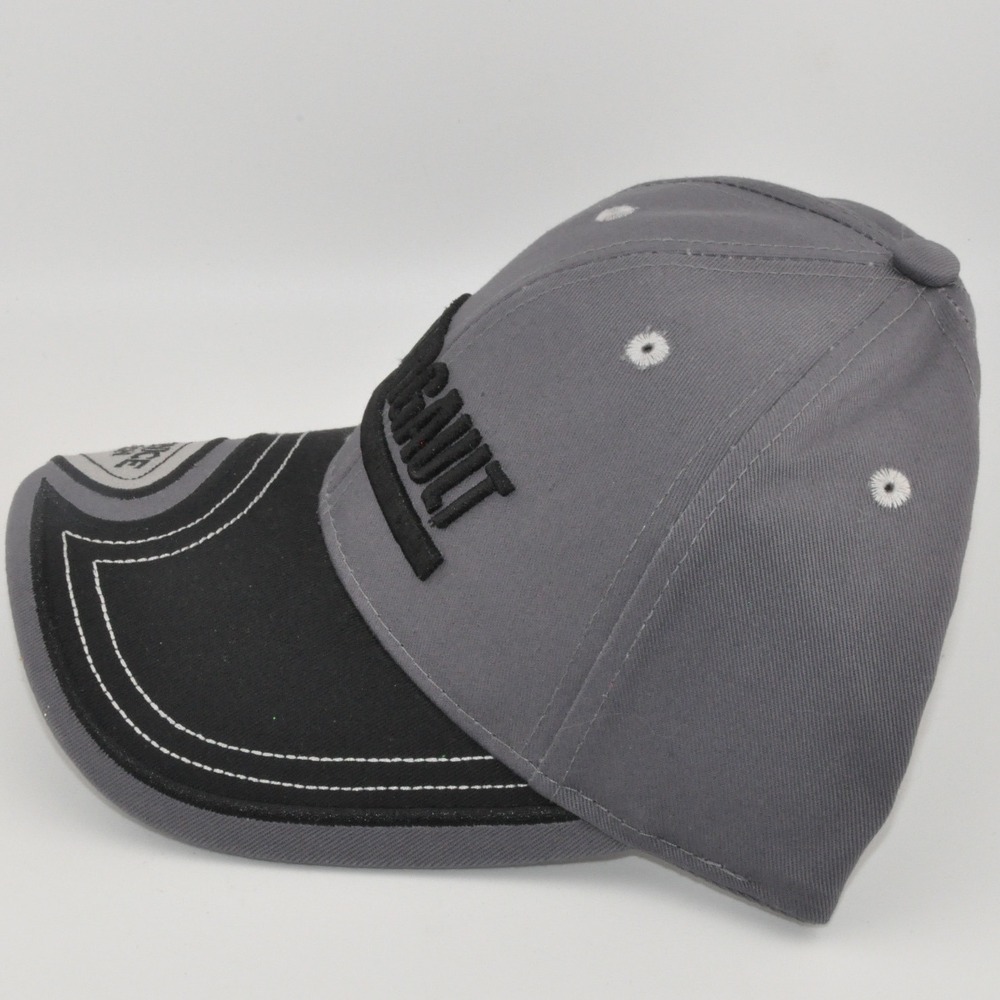 Bourgault Hat OSFM Grey Excellent Service Tech Embroidered Adjustable Cap - Picture 2 of 5